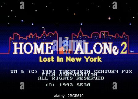 Home alone deals 2 mega drive