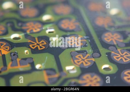 Simple computer parts and pieces and technology, microelectronics Stock ...