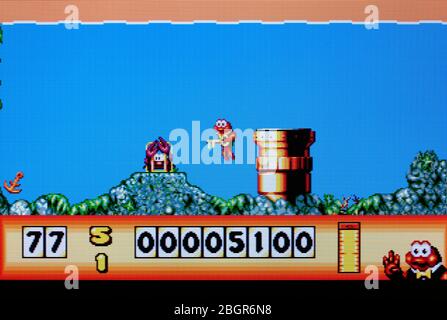 James Pond 3 – Sega Megadrive – Jeu Complet – Bon état