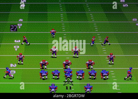 John Madden Football - SNES Super Nintendo - Editorial use only