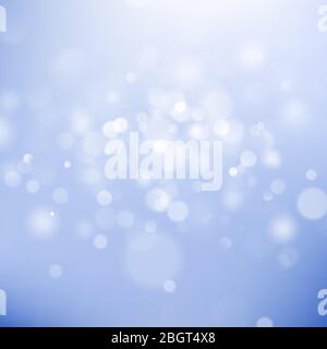 Christmas bokeh lights. Abstract bokeh background. Refocused blurred template. Stock Vector