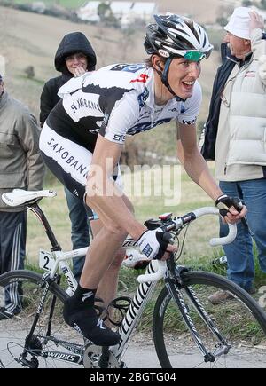 Andy Schleck of Saxo Bank the Tirreno Adriatico 2009, Stage 4