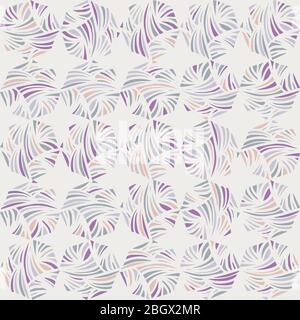 Seamless trendy doodle geo tile swatch pattern Stock Vector