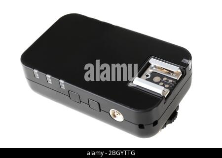 Wireless Flash Trigger isolated on white Stock Photo