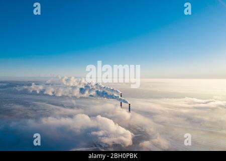 Power thermal Plant, Stock Photo