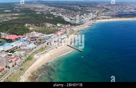 Aerial photo of Port Elizabeth Beachfront Stock Photo