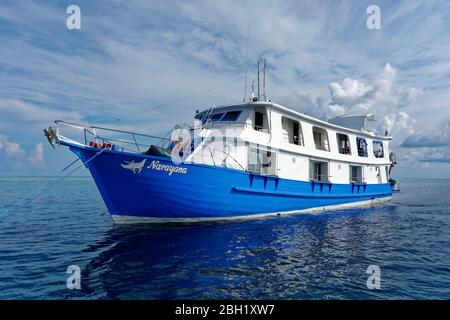 Narayana liveaboard ship, diving ship, Pacific Ocean, Sulu Lake ...