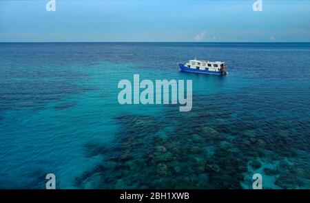 Narayana liveaboard ship, diving ship, Pacific Ocean, Sulu Lake ...