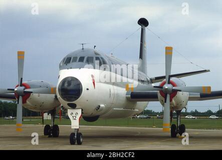 Breguet atlantic anti submarine aircraft hi res stock photography