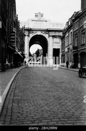 Passchendaele centenary: the Menin Gate inauguration ceremony – archive,  July 1927, First world war