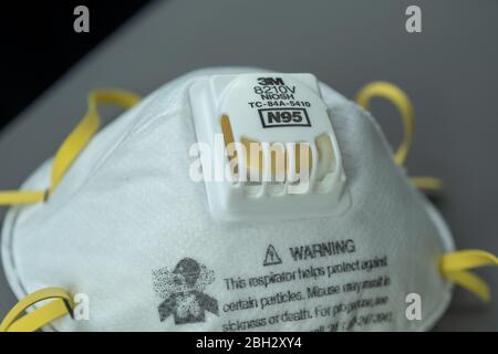 N95 respirator mask Stock Photo - Alamy