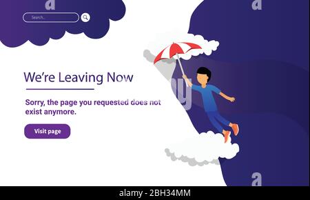 Error Message 500 or 503 for website and mobile website design and development. Creative concept, easy to edit and customize. - Vector Stock Vector