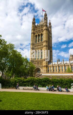 Parliament House London England United Kingdom Capital River Thames UK Europe EU Stock Photo