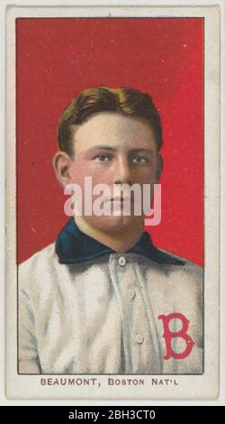Baseball card of Ginger Beaumont, Boston Doves. T206 White Borders 
