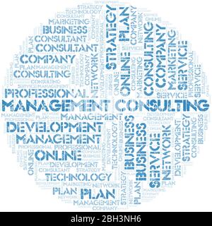 Consulting concept word cloud background Stock Photo - Alamy