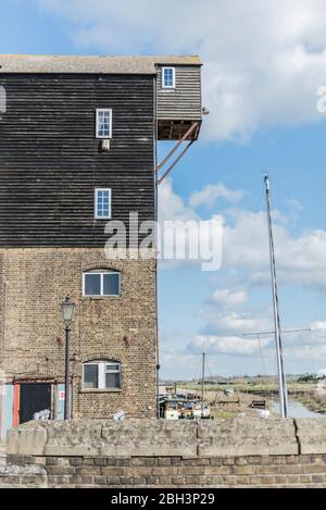 The Old Granary (now an antiques centre), Battlesbridge, Essex Stock Photo