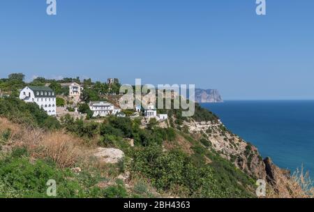 The St. George Monastery in Sevastopol in Crimea Stock Photo