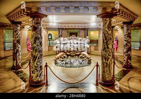 Crypt Of John Paul Jones, Naval Academy, Annapolis, Maryland Stock ...