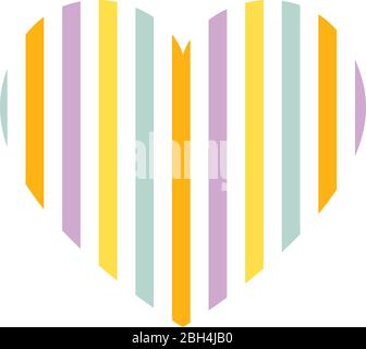 Vector striped seamless pattern with horizontal stripes. Colorful background. Wrapping paper. Print for interior design and fabric. Kids background. Stock Vector