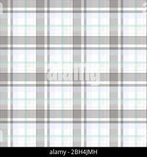 Abstract vector geometric seamless pattern. Vertical and horizontal crossed stripes. Plaid. Monochrome background. Wrapping paper. Print for interior Stock Vector