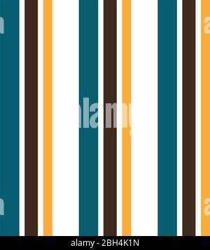 Abstract vector striped seamless pattern with colored stripes. Colorful pastel background Stock Vector