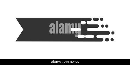 Abstract editable background in motion with space for text. Stock design isolated on a white background for websites and apps Stock Vector