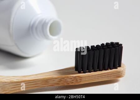 Toothbrush and toothpaste Stock Photo