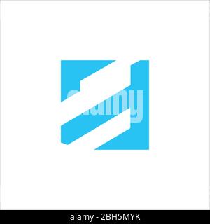 Initial letter cn or nc logo vector design template Stock Vector
