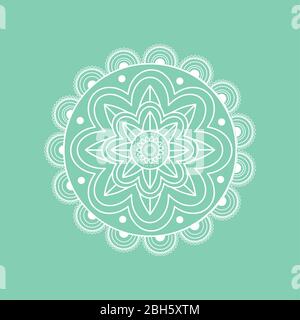 Mandala. Floral pattern Stock Vector