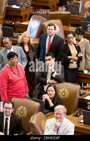 Austin, Texas USA, June 1, 2009: The final day of Texas' 81st Legislative Session in the House chamber showing members listening to final debate on a bill.     ©Bob Daemmrich Stock Photo