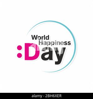 World Laughter Day, World Smile Day,  - laughing emoji - Banner Stock Photo