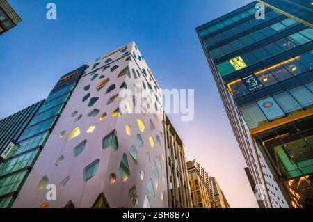 Japan, Tokyo City, Ginza District, Building Stock Photo
