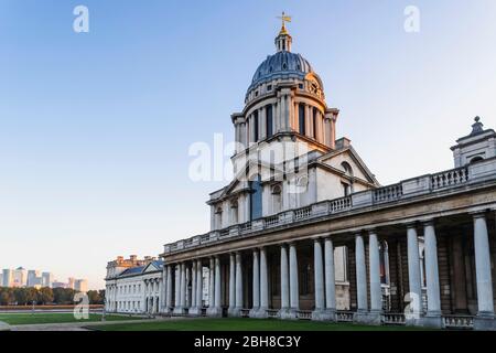 England, London, Greenwich, Old Royal Naval College Stock Photo