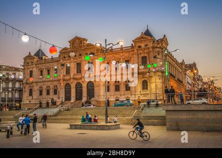 Argelia, Oran City, First of November Square, City Hall Bldg. Stock Photo