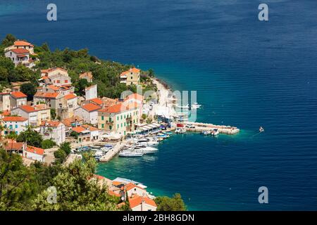 Valun, Cres Island, Kvarner bay, Croatia Stock Photo
