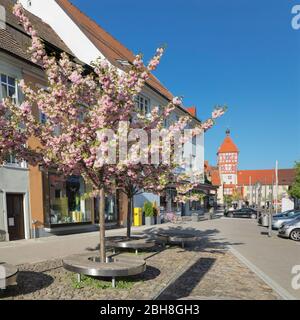 Historic city gate, Bräunlingen, Schwarzwald-Baar-Kreis, Black Forest, Baden-Wurttemberg, Germany Stock Photo