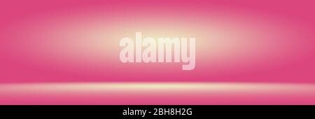 Abstact photographic Pink Gradient studio backdrop Background. Stock Photo