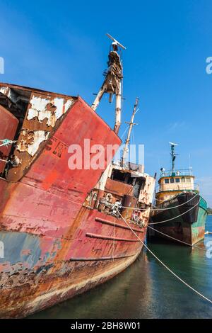 Canada, Nova Scotia, Marie Joseph, shipwreck Stock Photo
