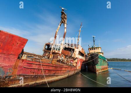 Canada, Nova Scotia, Marie Joseph, shipwreck Stock Photo