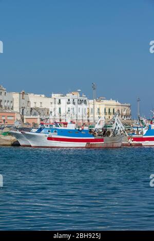 Italy, Mezzogiorno, Apulia / Puglia, Salento peninsula, Gallipoli Stock Photo