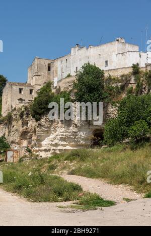 Italy, Mezzogiorno, Apulia / Puglia, Salento peninsula, Ginosa Stock Photo