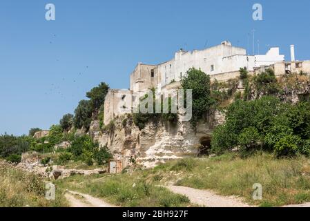 Italy, Mezzogiorno, Apulia / Puglia, Salento peninsula, Ginosa Stock Photo