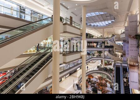 Thailand, Bangkok, Siam Square Area, Gaysorn Shopping Center, interior Stock Photo