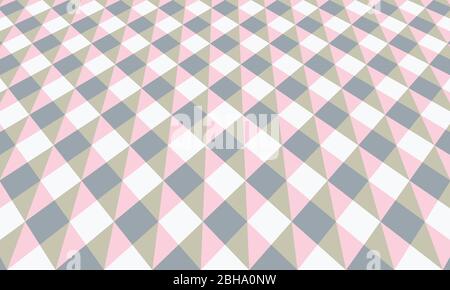 Abstract background with squares and triangles in perspective. Colorful vector illustration EPS10 Stock Vector