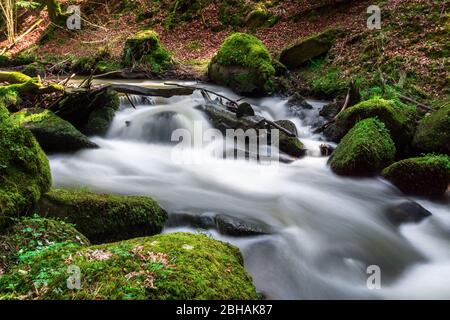 Otterbach Valley in Lower Bavaria, Oberpfalz Germany Stock Photo