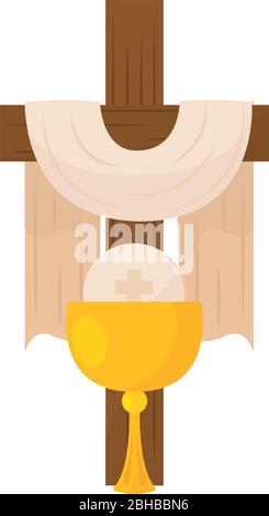 Holy Week illustration Stock Vector