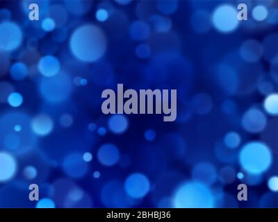 Blue bokeh glitter texture glitter abstract background. EPS 10 Stock Vector