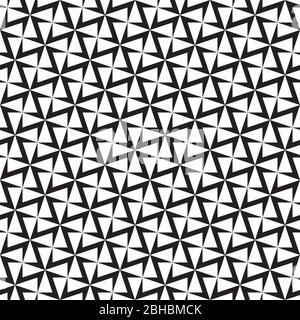 Seamless geometric abstract cross pattern Stock Vector