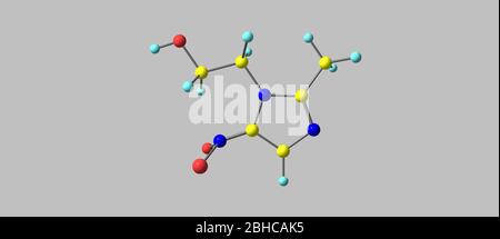 Metronidazole or MNZ is an antibiotic and antiprotozoal medication. It is used to treat pelvic inflammatory disease, endocarditis, and bacterial vagin Stock Photo