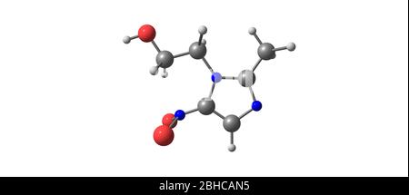 Metronidazole or MNZ is an antibiotic and antiprotozoal medication. It is used to treat pelvic inflammatory disease, endocarditis, and bacterial vagin Stock Photo